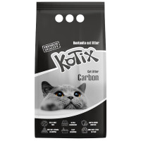 Бентонитовый наполнитель Kotix (Котикс) Extra Activated Carbon с активированным углем для кошачьего туалета 10 л Бентонитовый наполнитель Kotix (Котикс) Extra Activated Carbon с активированным углем для кошачьего туалета 10 л