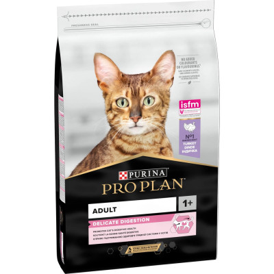 Purina Pro Plan Cat Adult Delicate Digestion Turkey для кошек c индейкой 400 г Purina Pro Plan Cat Adult Delicate Digestion Turkey для кошек c индейкой 400 г