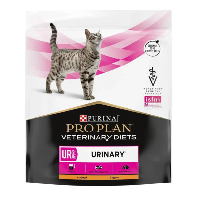 Purina Veterinary Diets UR Urinary Feline 5 кг сухой корм для кошек при заболеваниях нижних мочевыводящих путей