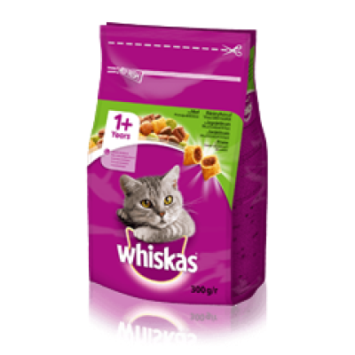 Whiskas для кошек с ягненком 300 г