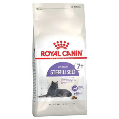 Royal Canin Sterilised-7+ 400 г сухой корм для стерилизованных кошек старше 7 лет