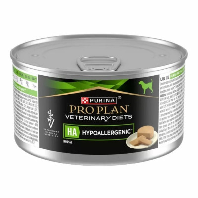 Purina Veterinary Diets HA Hypoallergenic Canine 24x195 г влажный корм для собак при пищевой аллергии Purina Veterinary Diets HA Hypoallergenic Canine 24x195 г влажный корм для собак при пищевой аллергии