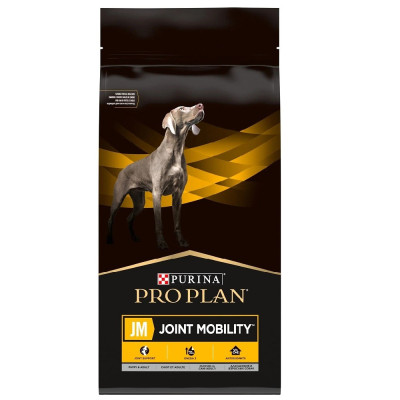 Purina Pro Plan JM Joint Mobility Canine 12 кг сухой корм для щенков, взрослых и пожилых собак для поддержки суставов и подвижности