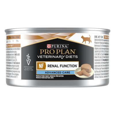 Purina Veterinary Diets NF Renal Function Feline 195 г ветеринарный консервированный корм для кошек с хронической болезнью почек