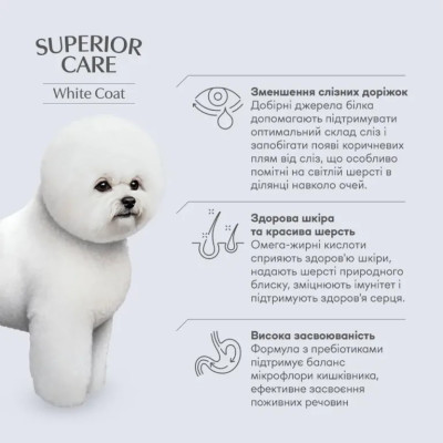 Сухой беззерновой корм Nature's Protection Grain Free White Dogs для взрослых собак малых пород с белой рыбой 1.5 кг