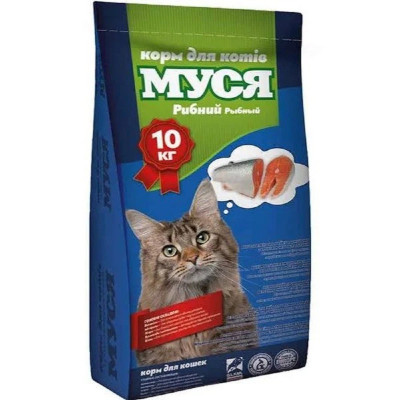 Муся Рыба для кошек 10 кг Муся Рыба для кошек 10 кг