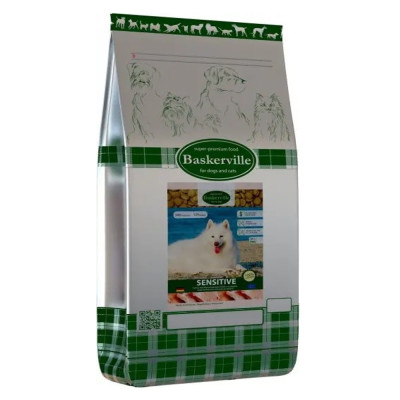 Baskerville HF Sensitive 20 кг сухой корм для собак  с чувствительной системой пищеварения