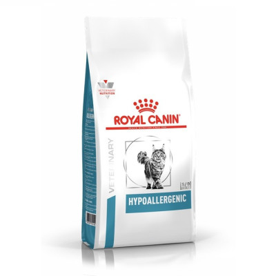 Royal Canin Hypoallergenic 2.5 кг сухий корм для котів схильних к харчовий непереносимості