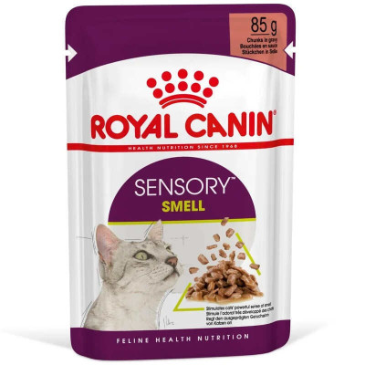Royal Canin Sensory Smell in Gravy 12х85 г влажный корм в соусе для кошек