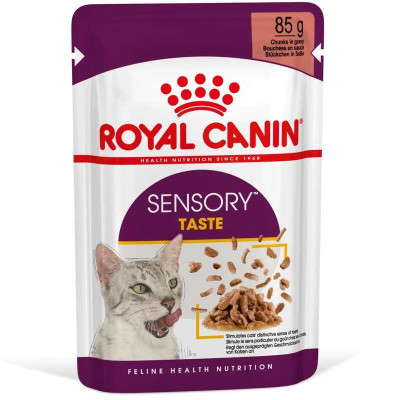 Royal Canin Sensory Taste in Gravy 12х85 г влажный корм в соусе для кошек