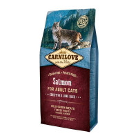 Carnilove Salmon Sensitive Long Hair 6 кг сухой корм для кошек с лососем Carnilove Salmon Sensitive Long Hair 6 кг сухой корм для кошек с лососем
