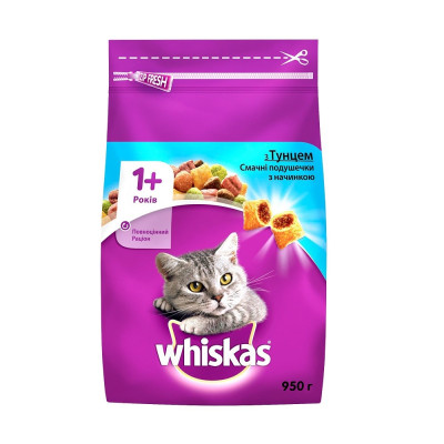 Whiskas для котів з тунцем 800 г