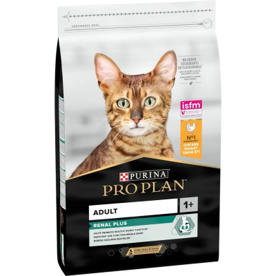 Purina Про План Cat Adult Renal Plus Chicken 10 кг сухой корм для кошек с курицей