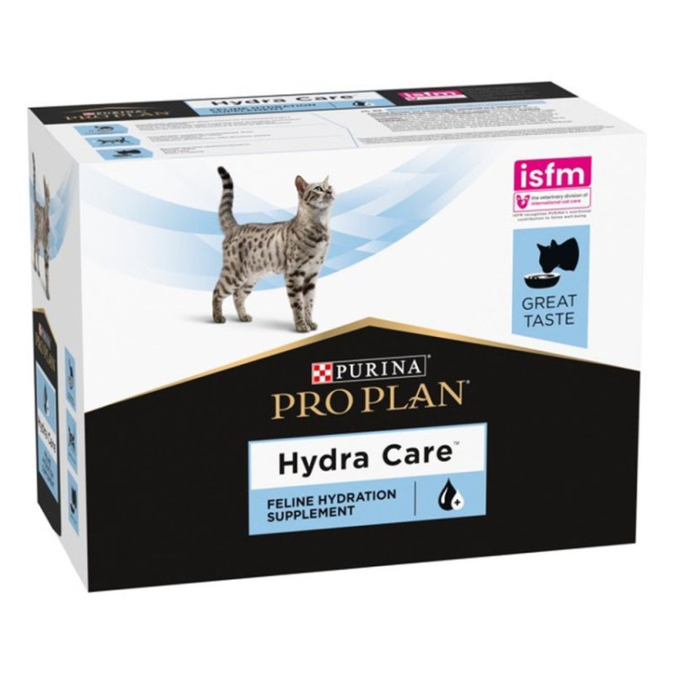 Purina Про План Veterinary Diets Hydra Care Feline для котів 10х80 г Purina Про План Veterinary Diets Hydra Care Feline для котів 10х80 г