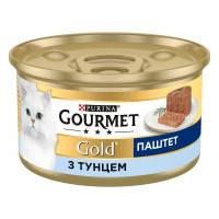 Gourmet Gold для котів паштет з тунцем 85г*24шт Gourmet Gold для котів паштет з тунцем 85г*24шт