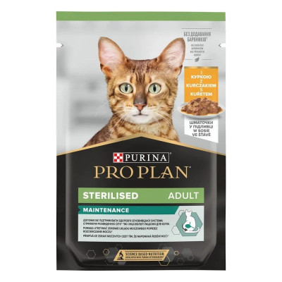 Purina Про План Adult Sterilised 26х85 г вологий корм з куркою для стерилізованих котів