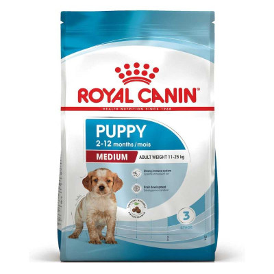 Royal Canin Medium Puppy 4 кг сухой корм для щенков средних пород