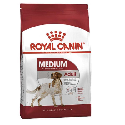 Royal Canin Medium Adult 4 кг сухой корм для собак средних пород