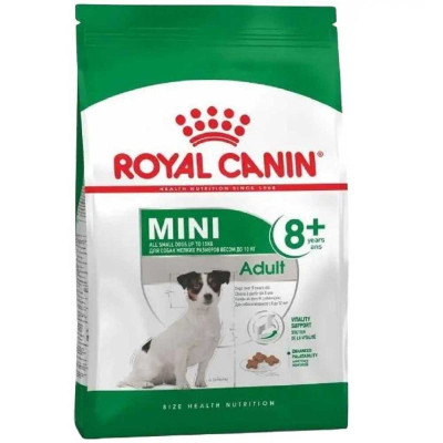 Royal Canin Mini Adult 8+ 800 г сухой корм для мелких пород возрастом от 8 до 12 лет