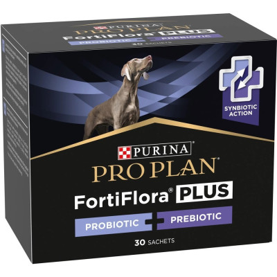 Purina Про План Veterinary Diets FortiFlora Plus пробиотик с пребиотиком для собак и щенков 30х1г Purina Про План Veterinary Diets FortiFlora Plus пробиотик с пребиотиком для собак и щенков 30х1г