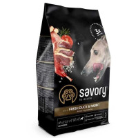 Savory All Breeds Duck Rabbit 1 кг сухой корм для собак всех пород с уткой и кроликом Savory All Breeds Duck Rabbit 1 кг сухой корм для собак всех пород с уткой и кроликом