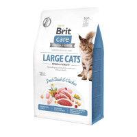 Brit Care GF Large Cats Power Vitality для кошек с уткой 400 г