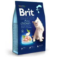 Brit Premium Kitten Chicken 8 кг сухий корм для кошенят з куркою Brit Premium Kitten Chicken 8 кг сухий корм для кошенят з куркою