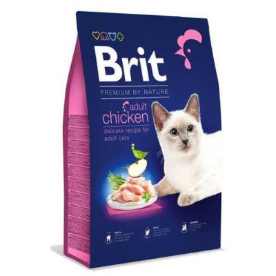 Brit Premium Adult Chicken для котів з куркою 800 г