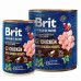 Brit Premium by Nature Chicken з курячими сердечками для собак 800 г Brit Premium by Nature Chicken з курячими сердечками для собак 800 г