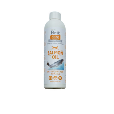 Brit Care Salmon Oil Масло лосося для собак для собак всех пород для улучшения состояния шерсти и кожи 1 л Brit Care Salmon Oil Масло лосося для собак для собак всех пород для улучшения состояния шерсти и кожи 1 л