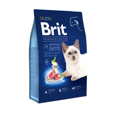 Brit Premium Sterilized Lamb для стерилизованных кошек с ягненком 300 г Brit Premium Sterilized Lamb для стерилизованных кошек с ягненком 300 г