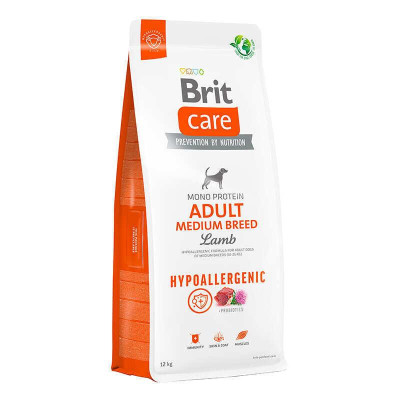 Brit Care Medium Hypoallergenic Breed Lamb для собак с ягненком 3 кг Brit Care Medium Hypoallergenic Breed Lamb для собак с ягненком 3 кг