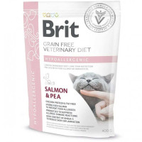 Brit Veterinary Diet Cat Hypoallergenic 400 г гіпоалергенний корм для котів Brit Veterinary Diet Cat Hypoallergenic 400 г гіпоалергенний корм для котів