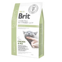 Brit Veterinary Diet Cat Diabetes 2 кг сухий корм для котів з цукровим діабетом Brit Veterinary Diet Cat Diabetes 2 кг сухий корм для котів з цукровим діабетом