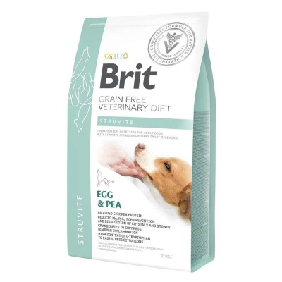 Brit Veterinary Diet Struvite Dog 2 кг сухий корм для собак при сечокам’яної хвороби