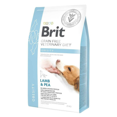 Brit Veterinary Diet Obesity Dog 2 кг сухой корм для собак с избыточным весом