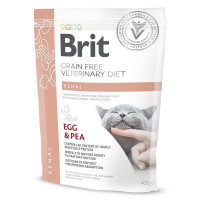Brit Veterinary Diet Cat Renal 400 г сухий корм для котів з ниркової недостатністю Brit Veterinary Diet Cat Renal 400 г сухий корм для котів з ниркової недостатністю