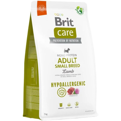 Brit Care Dog Hypoallergenic Small 7 кг гипоаллергенный корм для собак малых пород с ягненком