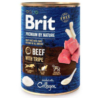 Brit Premium by Nature Beef з яловичиною та рубцем для собак 400 г