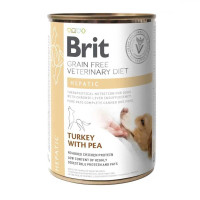 Brit Veterinary Diet Hepatic Dog Cans 400 г вологий корм для собак при захворюваннях печінки