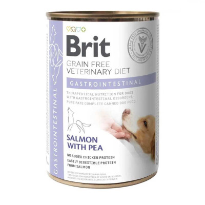 Brit Veterinary Diet Gastrointestinal Dog Cans 400 г вологий корм для собак з проблемами Шкт