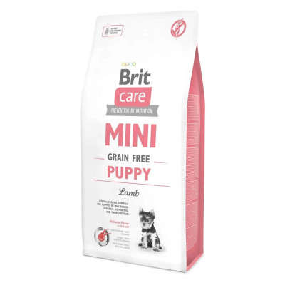 Brit Care Mini GF Puppy Lamb для собак с ягненком 7 кг