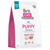 Brit Care Dog GF Puppy для цуценят з лососем 3 кг Brit Care Dog GF Puppy для цуценят з лососем 3 кг