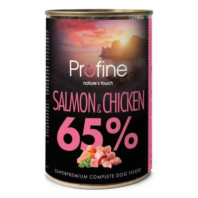 Вологий корм Profine Salmon and Chicken для собак з лососем та куркою 400 г Вологий корм Profine Salmon and Chicken для собак з лососем та куркою 400 г
