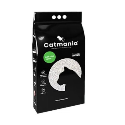 Бентонітовий наповнювач Catmania для котів з запахом алое вера, зелені гранули, 5 л 4.25 кг Бентонітовий наповнювач Catmania для котів з запахом алое вера, зелені гранули, 5 л 4.25 кг