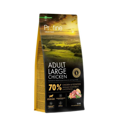 Profine Adult Large Breed Chicken для собак великих порід курка та картопля 12 кг Profine Adult Large Breed Chicken для собак великих порід курка та картопля 12 кг