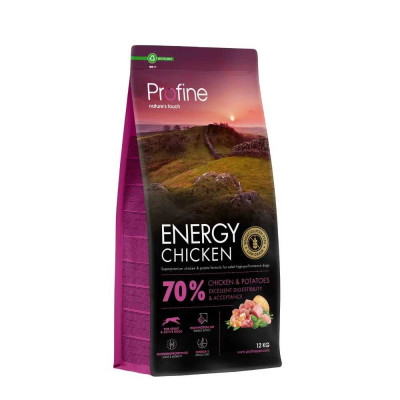 Profine Energy Chicken Potatoes для собак курка та картопля 12 кг Profine Energy Chicken Potatoes для собак курка та картопля 12 кг