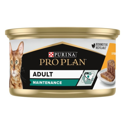 Purina Про План Adult Maintenance шматочки в паштеті з куркою для дорослих котів 85 г