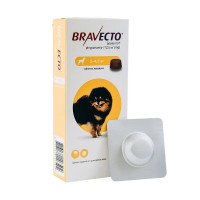 Жувальна таблетка Bravecto для собак масою від 2 до 4.5 кг 1 шт.