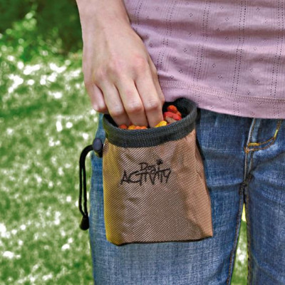 Сумка для ласощів Trixie Baggy Deluxe для дресирування собак, 8х10 см Сумка для ласощів Trixie Baggy Deluxe для дресирування собак, 8х10 см